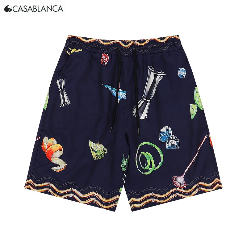 Quần Short In Họa Tiết Sáng Tạo Thời Trang Mùa Hè Chất Lượng Cao Thoải Mái
