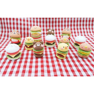Mô hình hamburger đất sét siêu nhẹ