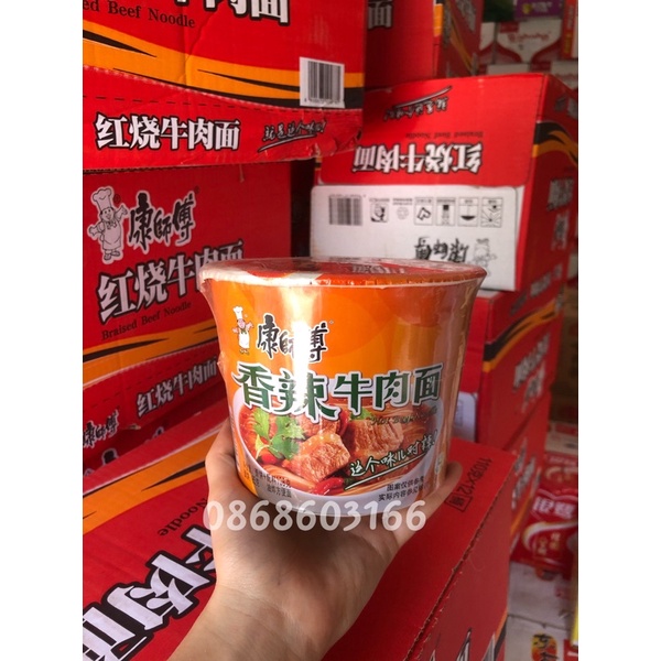 Mỳ Tôm Hiệu Thầy Khang Nội Địa Trung Loại Bát - Mì Ăn Liền
