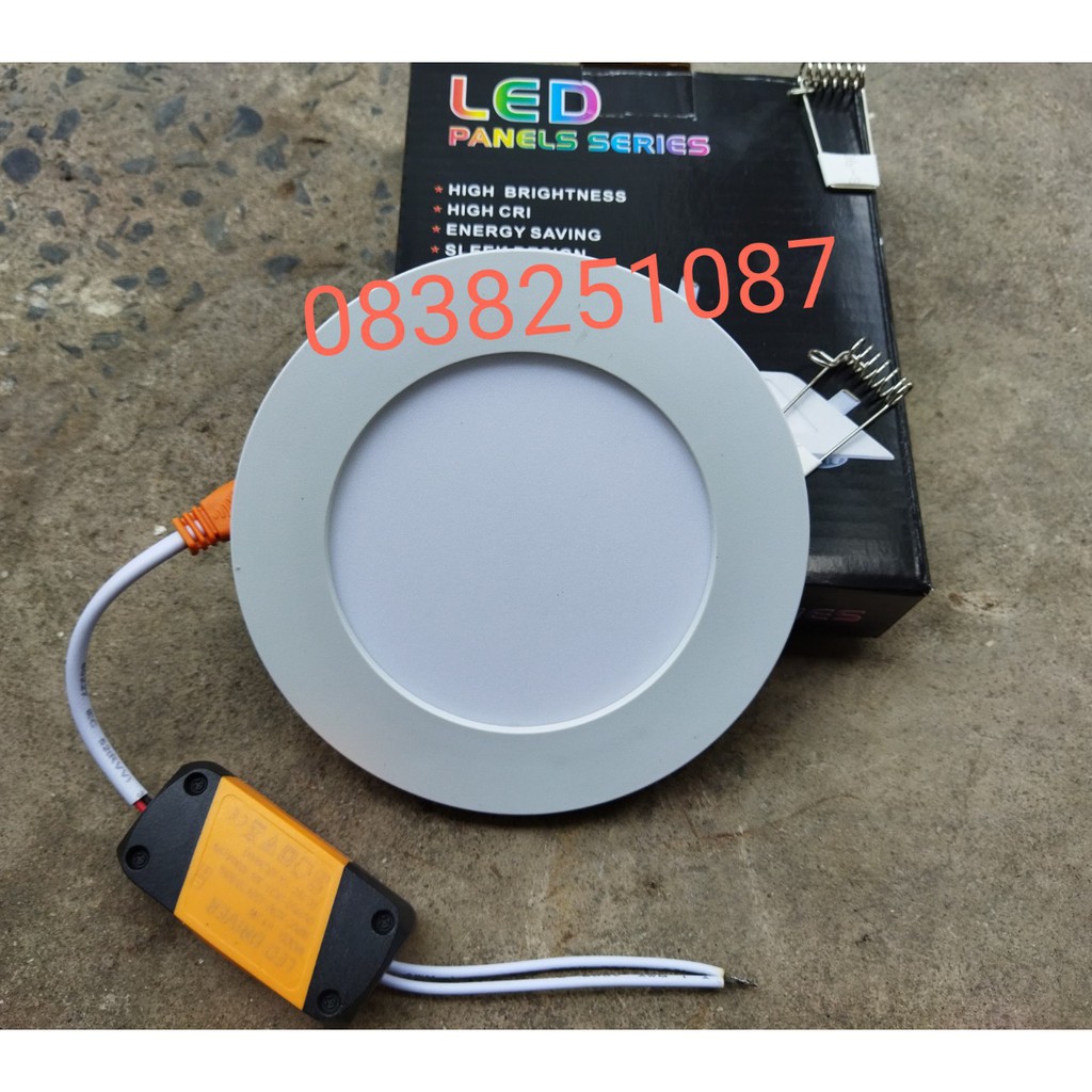 Đèn LED âm trần 6w phi 100mm, âm trần thạch cao, đèn âm trần siêu mỏng SUNY