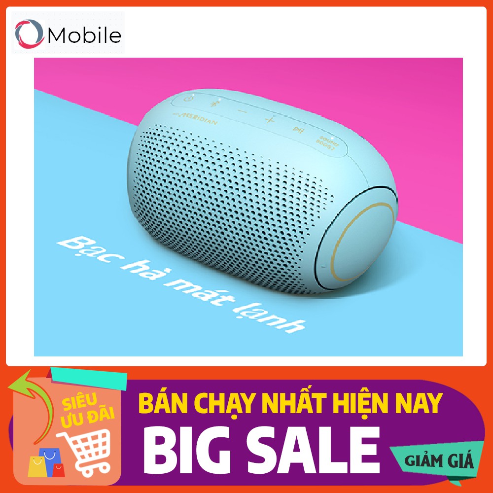 Loa Bluetooth di động LG XBOOMGo PL2B - Màu Xanh Bạc Hà - Hàng chính hãng