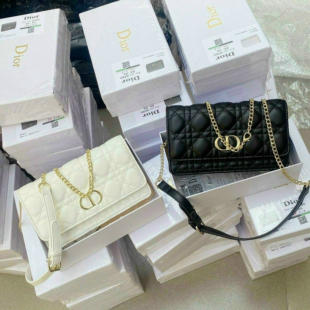 Túi dior CD ô trám đeo chéo hàng fullbox cao cấp