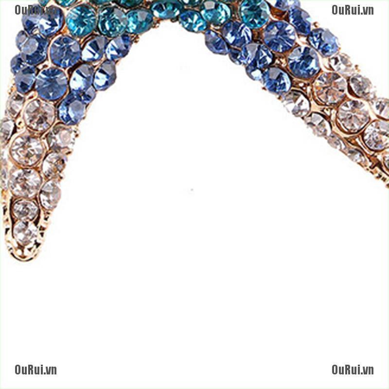 Ghim Cài Áo Hình Ngôi Sao Đính Đá 3 Màu Thời Trang