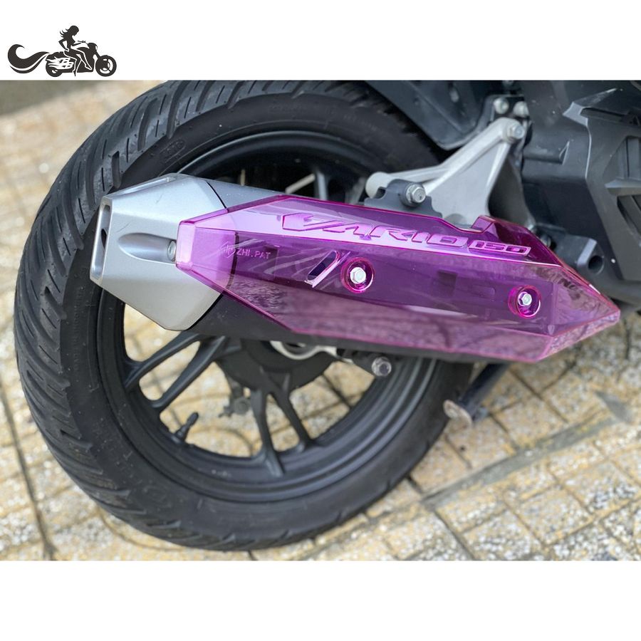 Ốp Pô Vario 2018 Trong Suốt. Hàng Bảo Hành Chính Hãng Zhi.Pat Cao Cấp, Chất Lượng. Nhiều Màu: Vàng, Đỏ, Tím, Xanh &amp; Đen