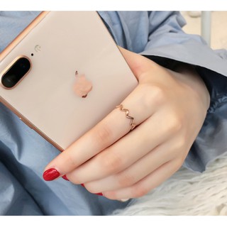 Nhẫn titan nữ TT558 - Không đen