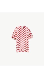 Áo chấm bi Zara