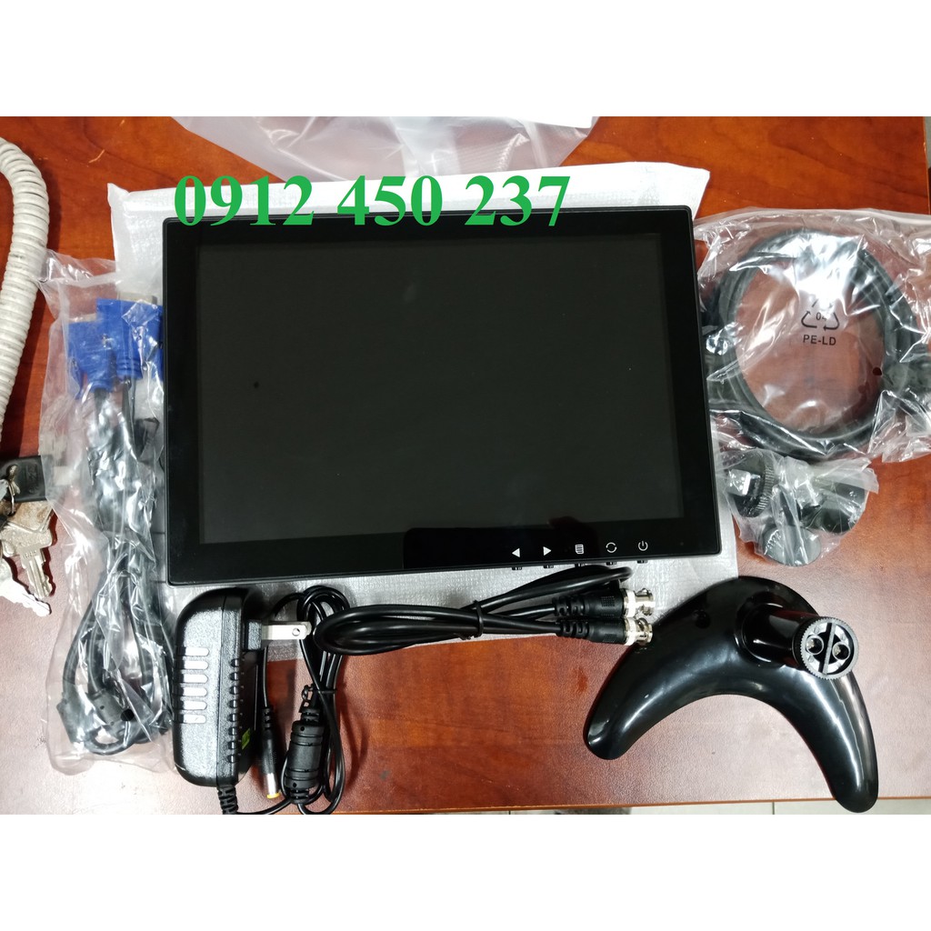 Màn Hình Taplo Ô Tô LCD 10,1inch Full HD 1280*800Pixels có có AV, HDMI, VGA, BNC, đầu nối USB , nhiều đầu nối. BH 6 thán