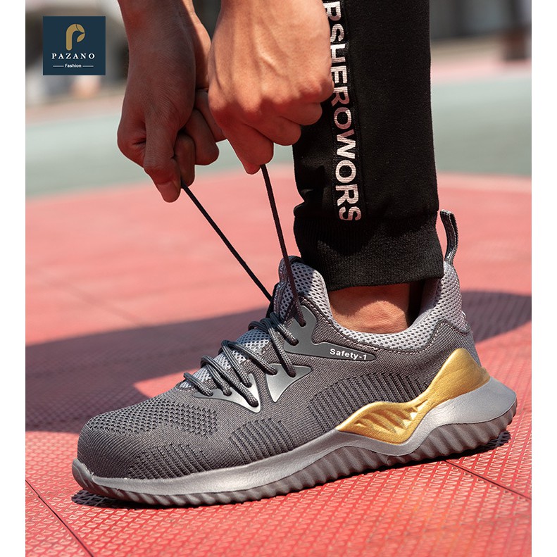 Giày Bảo Hộ Lao Động FZ-SAFETY Siêu Nhẹ, Mũi Thép, Đế Chống Đinh, Đế Đúc Nguyên Khối, Giày Bảo Hộ Nam [Có Video Thực Tế] | BigBuy360 - bigbuy360.vn