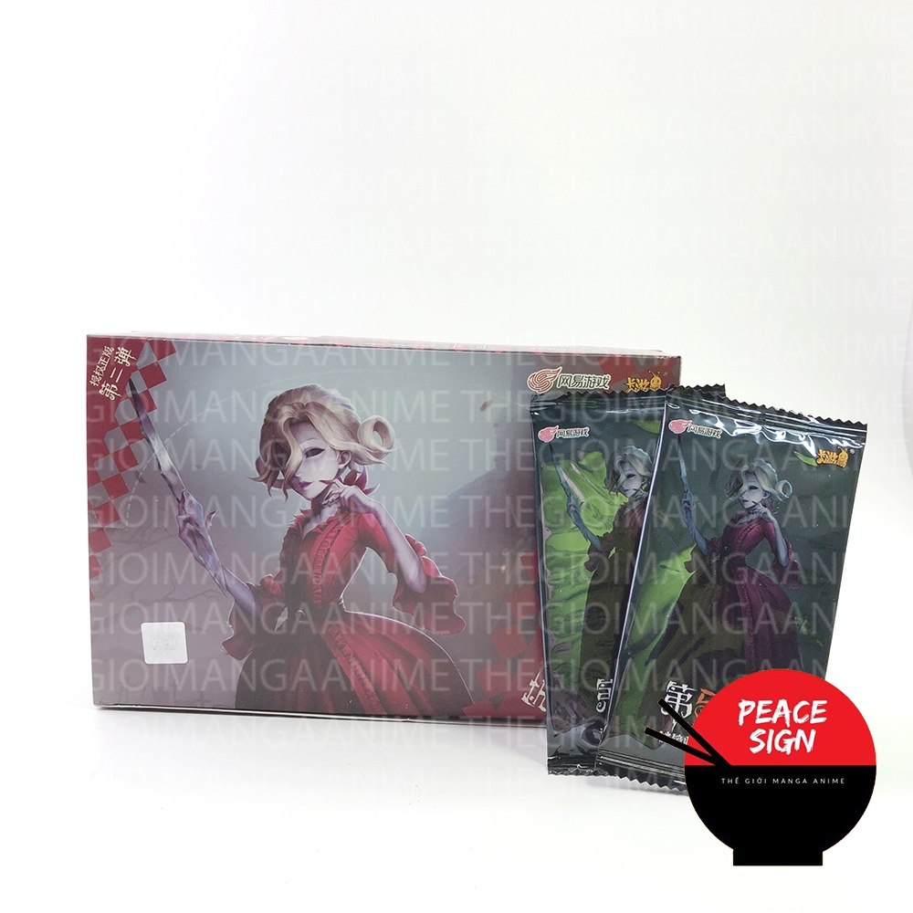 Hộp ảnh thẻ nhân vật Identity V có skill MANH MỐI 288 ảnh anime chibi card nhân cách thứ 5