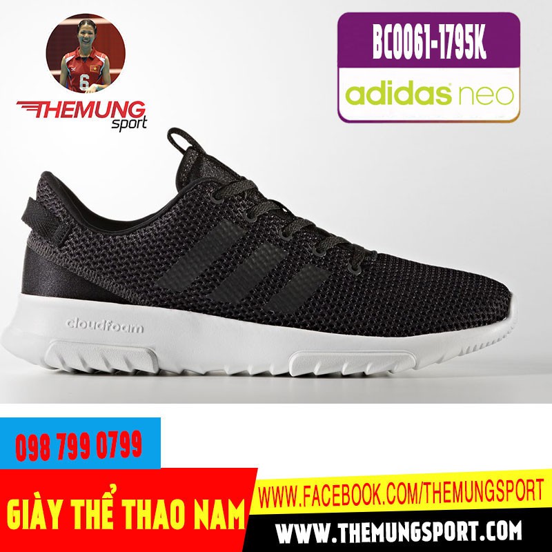 Giày adidas Neo Nam Chính Hãng CF Racer TR BC0061 (Đen)