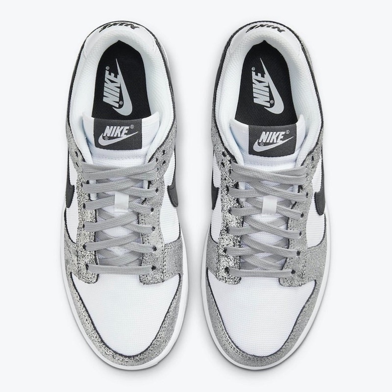 [Chính hãng authentic] Giày Nike dunk low cổ thấp màu bạc Silver Metallic