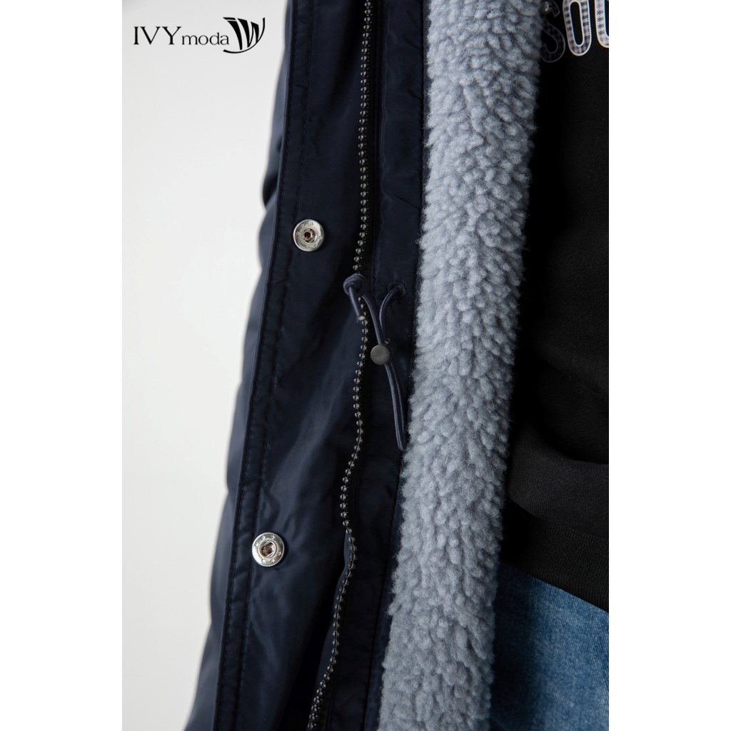 Áo khoác Parka nữ chần bông chống thấm nước IVY moda MS 71B7957