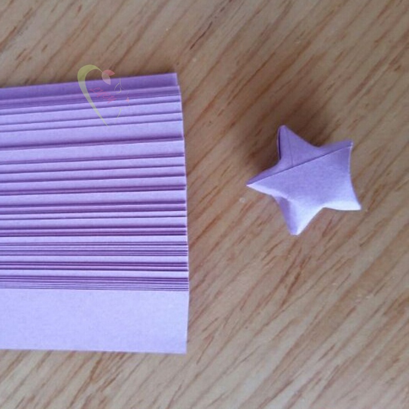 Giấy Origami để gấp ngôi sao may mắn