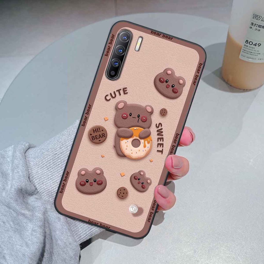 Ốp Oppo Reno3 / Reno3 Pro / Reno 3 bear brick, gấu đáng yêu, dễ thương