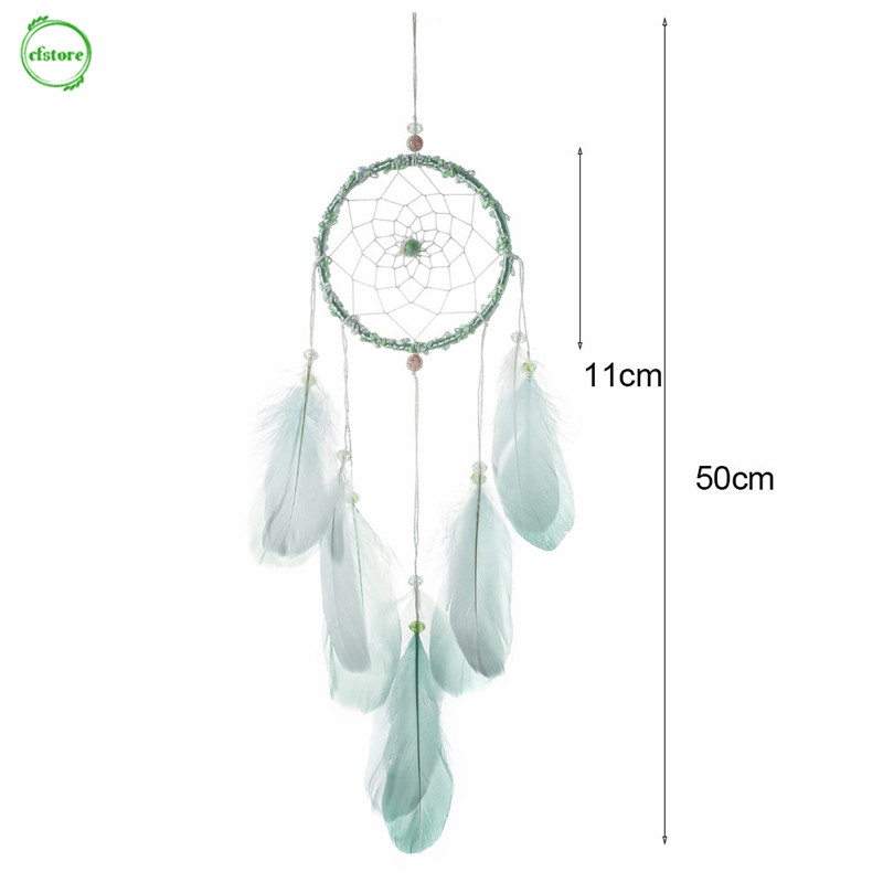 Dreamcatcher trang trí nội thất phối đèn LED