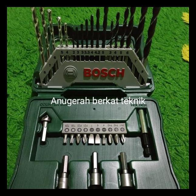 Bosch Hộp Đựng Mũi Khoan Gỗ / Kim Loại / Sắt / Tua Vít Đa Năng Tiện Dụng