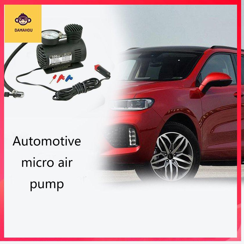 Máy nén khí di động mini Dc12V 300Psi Máy bơm hơi lốp xe điện