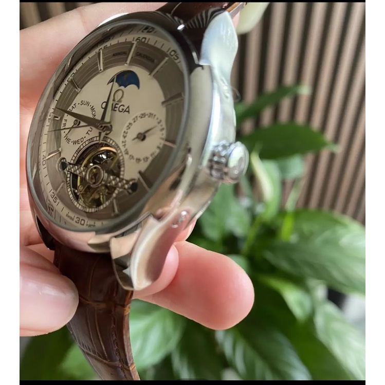 Đồng hồ nam OMEGA máy cơ cao cấp - Mặt tròn 42mm - [Bảo hành 24 tháng] | BigBuy360 - bigbuy360.vn