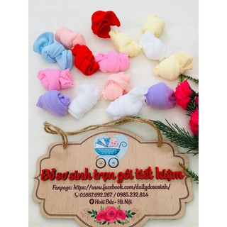 Set 5 đôi tất kẹo da cho trẻ sơ sinh