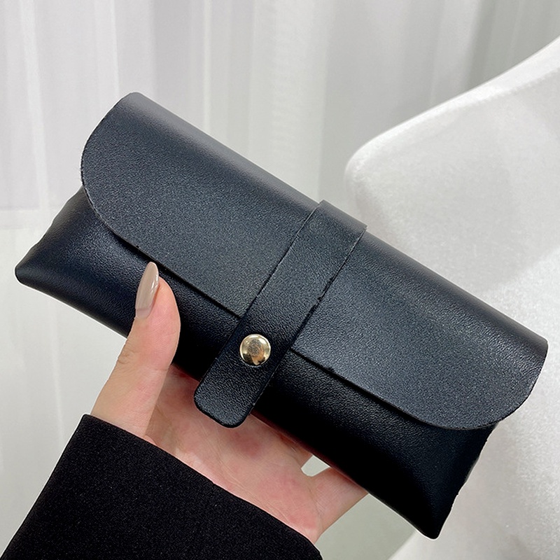 Hộp da JIUERBA đựng mắt kính thời trang mới 7cmx5cm