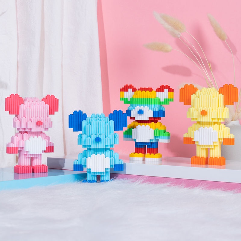 Bộ Đồ Chơi Lắp Ráp Lego Hình Chú Gấu Dành Cho Bé Từ 8-12 Tuổi