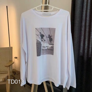 TD013 - ÁO TAY DÀI WHY NOT