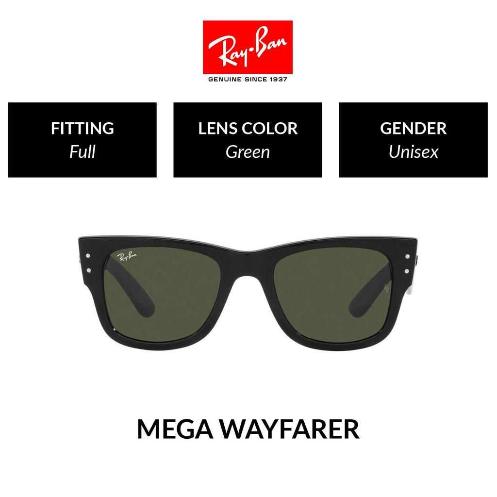 Mắt kính RAY-BAN MEGA WAYFARER - RB0840SF 901/31 Size 52 - Kính mát