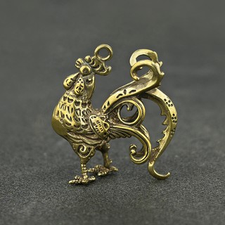 Mặt Dây Chuyền Đồng Hình Con Gà Sáng Tạo
