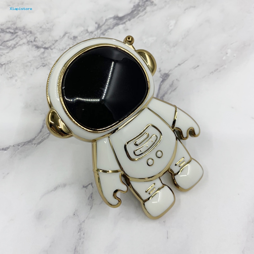 [Xiapistore] Giá Đỡ Điện Thoại Di Động Hình Phi Hành Gia Mạ Điện Chống Nứt