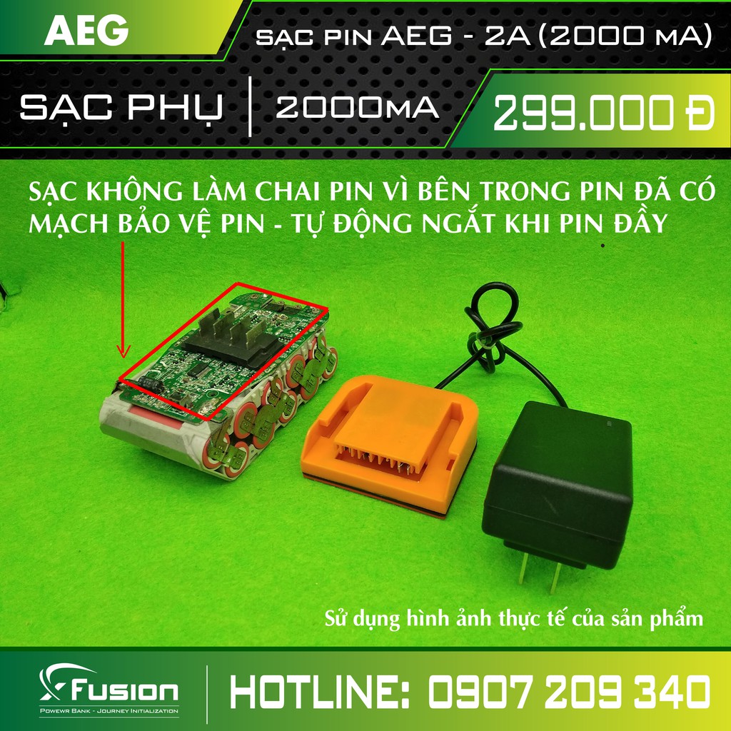 Sạc pin aeg