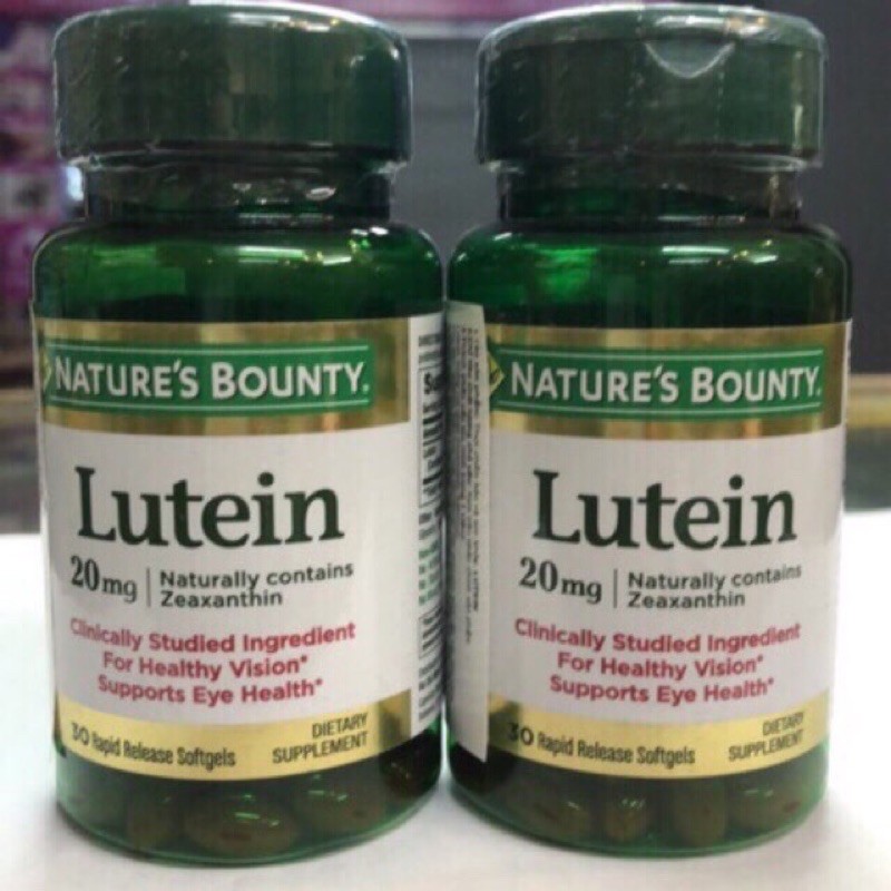 Lutein Nature's Bounty-Viên bổ mắt