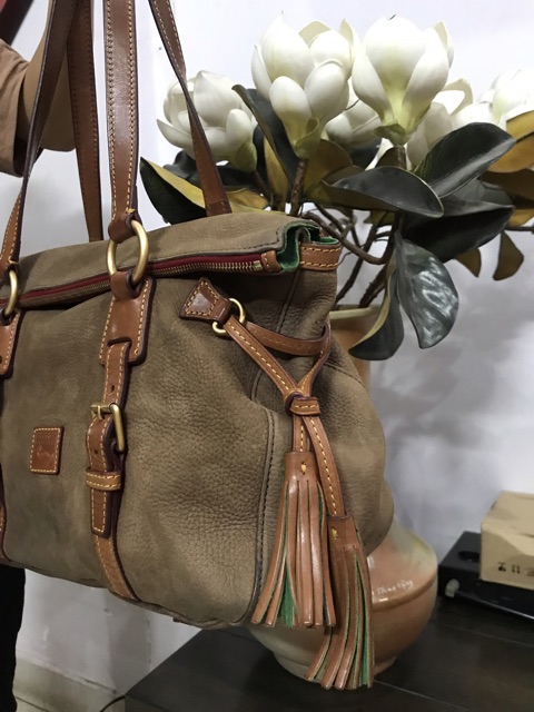 Túi vịt Dooney&Bourkey da voi chuẩn Auth-2bags