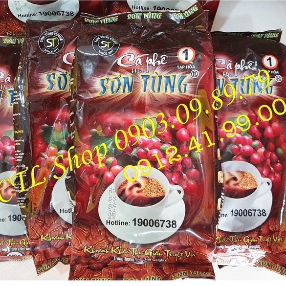 Cà Phê Sơn Tùng Số 1, 2, 3, 4 Gói 500gr