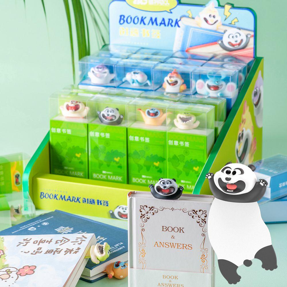 FAY Thẻ Đánh Dấu Trang Sách Hình Động Vật 3D