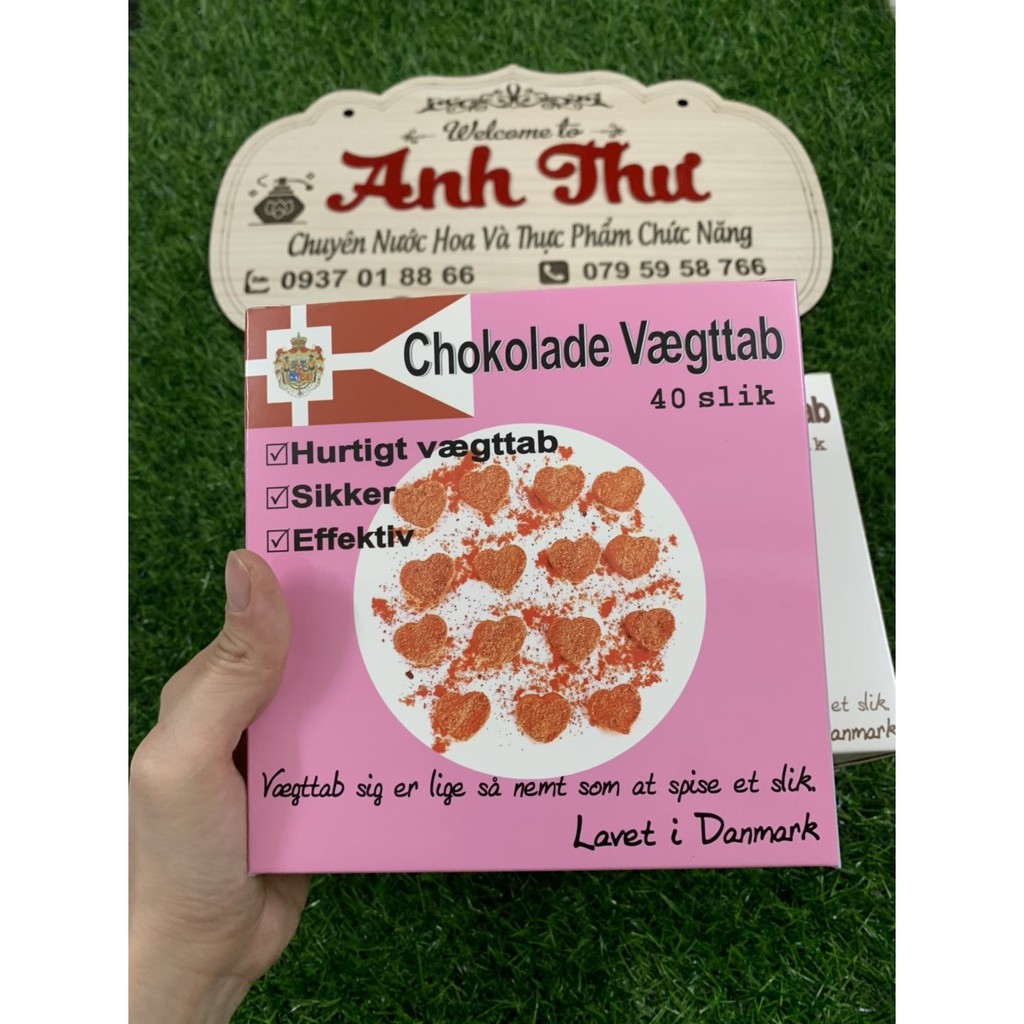 kẹo Socola Đan Mạch Chokolade Vægttab chính hãng