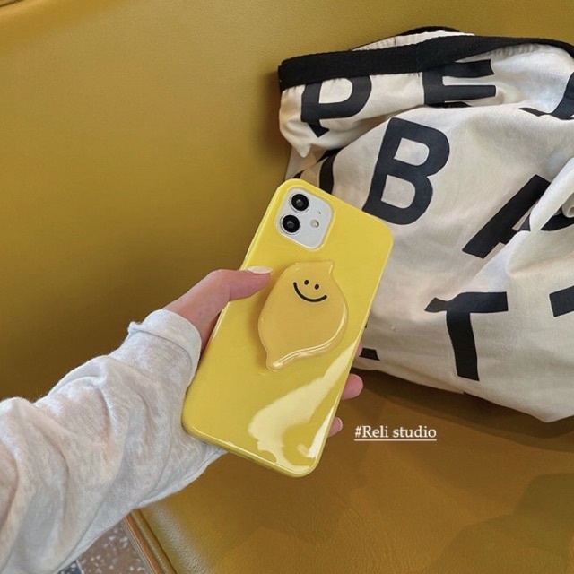 Ốp dẻo trơn kèm pop quả chanh
