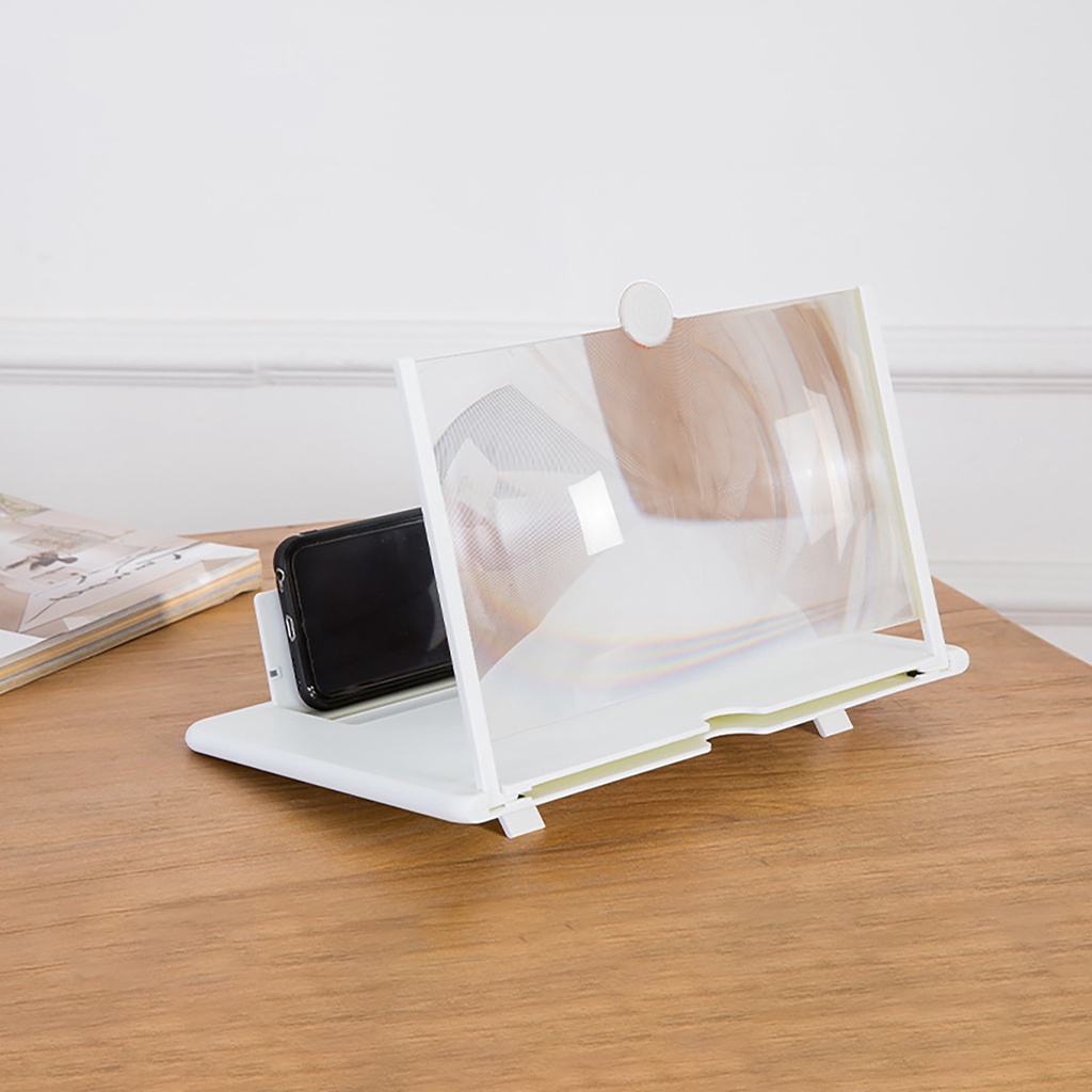 Ky Kính Lúp Phóng To Màn Hình Điện Thoại Để Bàn Đa Năng Có Thể Gập Lại