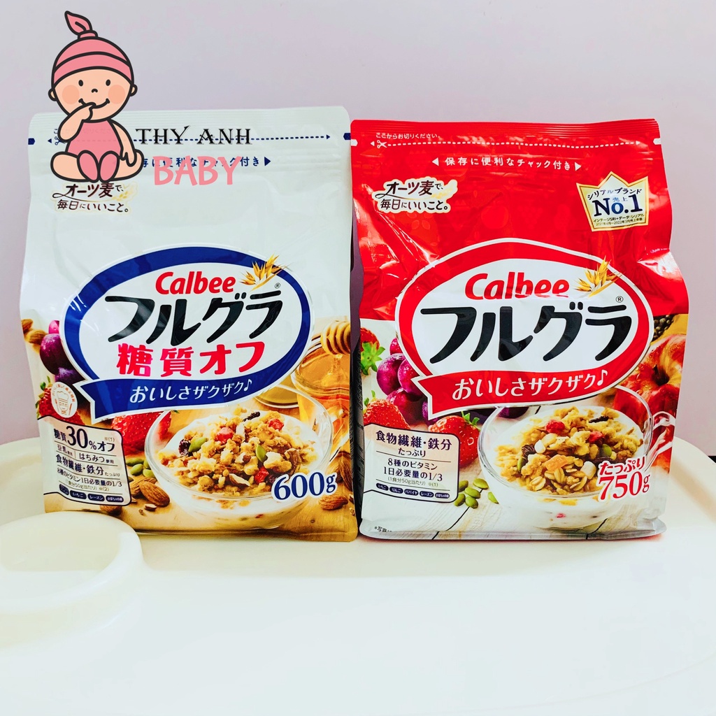 Ngũ cốc Calbee, Ngũ cốc hoa quả Calbee Nhật Bản