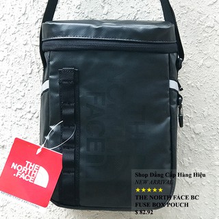 Túi đeo chéo The North Face BC Fuse Box Pounch màu đen logo đen