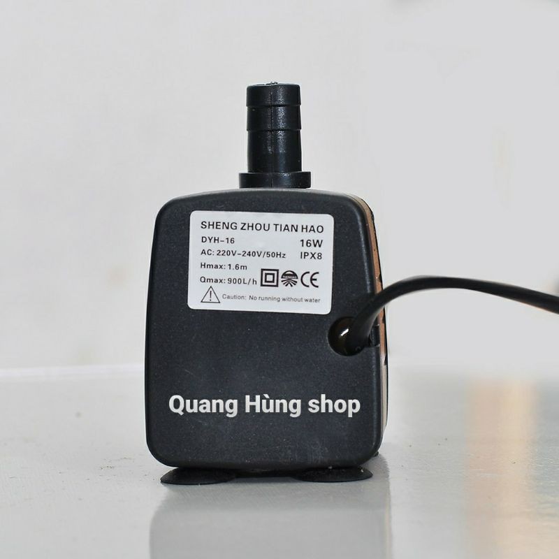 Bơm chìm mi ni 16W/220V - MÁY BƠM NƯỚC QUẠT ĐIỀU HÒA 16V