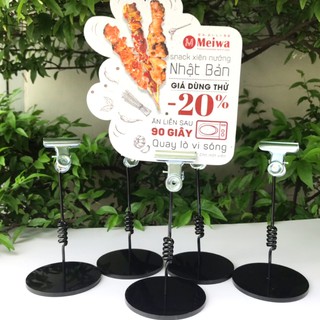 [BÃO SALE] wobbler để bàn, wobbler quảng cáo, chân đế quảng cáo, wobbler lò xo, kẹp lò xo quảng cáo, kẹp lò xo wobbler