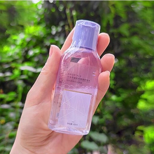 Nước Tẩy Trang Mắt Và Môi Dịu Nhẹ Làm Sạch Sâu 3 Trong 1 AMORTALS 60ml