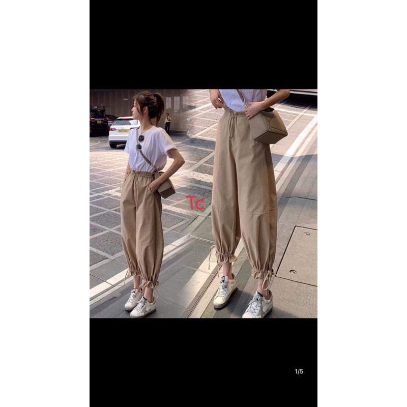 Quần kaki dây rút TC5