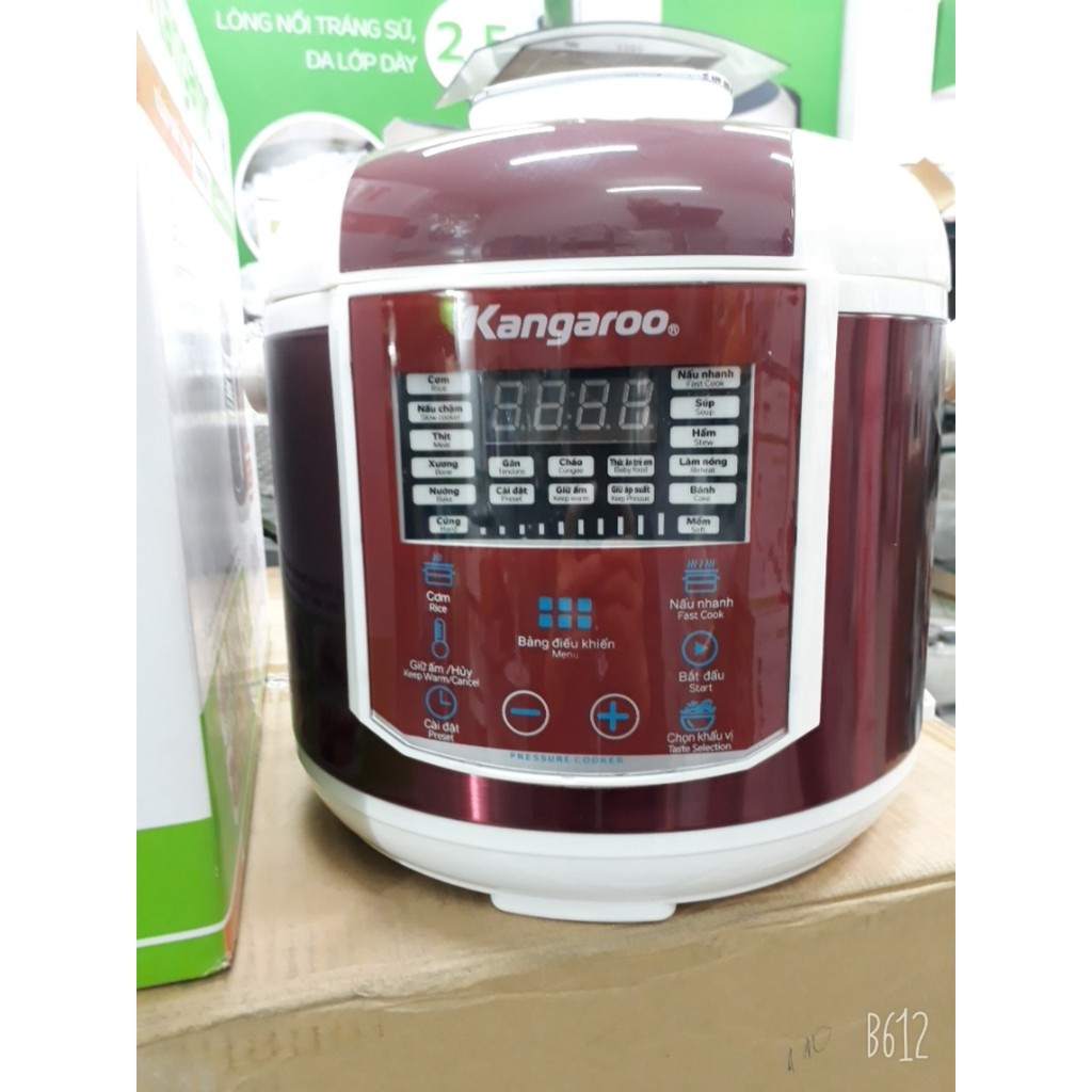 NỒI ÁP SUẤT 5L KANGAROO KG-281 BẢO HÀNH CHÍNH HÃNG 12 THÁNG