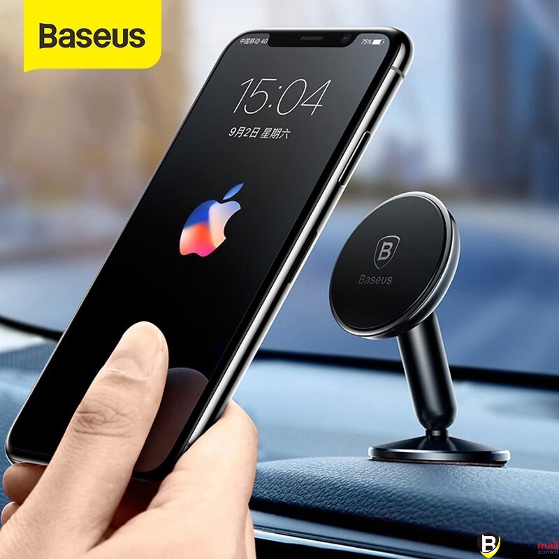 Baseus -BaseusMall VN Bộ đế giữ điện thoại nam châm Baseus Bullet Magnetic LV363 dùng cho xe hơi