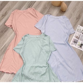 [FREESHIP] ĐẦM THUN PASTEL - MÈO INDA HOUSE