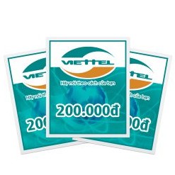[QC] Thẻ Nạp Viettel 200K - Shop C3TEK