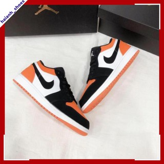 [ 𝐒𝐀𝐋𝐄 ĐẬ𝐌 7.7 ] Giày Sneaker 𝐉𝐨𝐫𝐝𝐚𝐧 𝟏 ❤️Full Box+Bill❤️màu cam đen Cao Thấp cổ nam nữ full box bill
