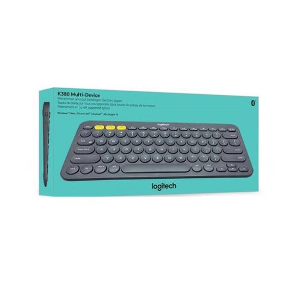 Bàn phím Bluetooth Logitech K380 Multi-Device - Kết nối Bluetooth cùng lúc 3 thiết bị | BigBuy360 - bigbuy360.vn