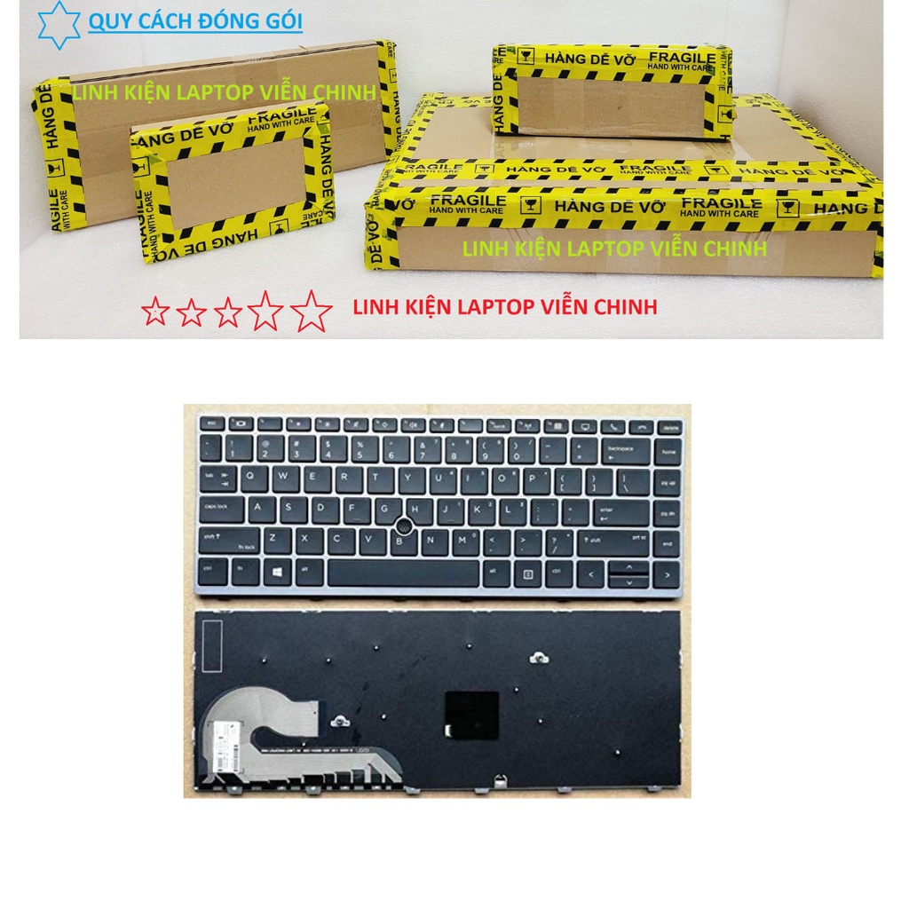 Bàn phím laptop HP Elitebook 740 G5, 745 G5, 840 G5 – 840 G5